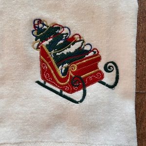 Holiday decorative towels